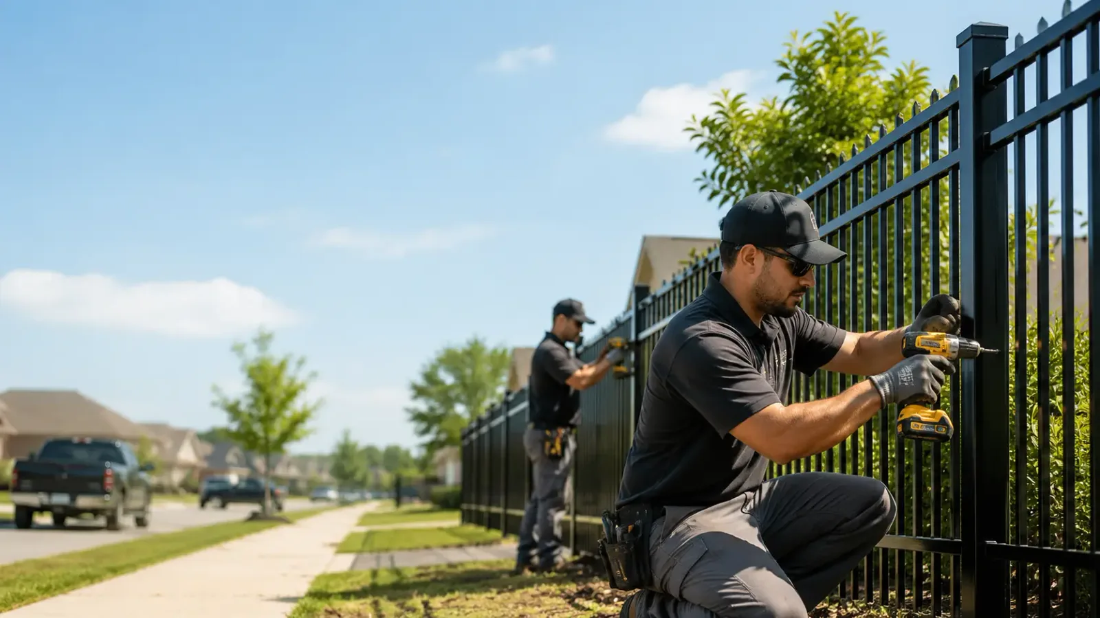 Metal Fence Installation in Leland, IA